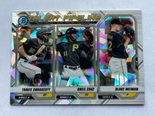 2021 Bowman Pirates Talent Pipeline Atomic Oneil Cruz Swaggerty Weiman 041/150!