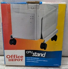 Vintage Office Depot CPU Stand New Open Box!