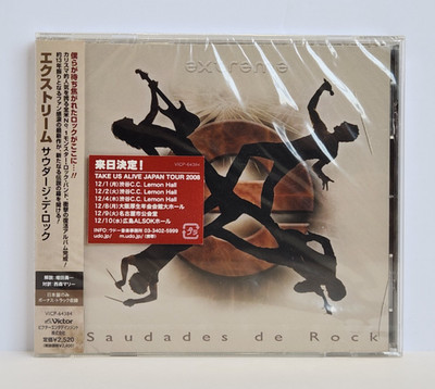 Extreme Saudades De Rock CD 2008 Victor VICP-64384 Rare Japan