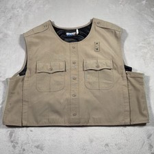 Blauer Armorskin Carrier Cover Vest Mens Size 2XL Reg Tan Carry 8470CDC Side Zip