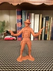 1964 Louis Marx 6” Western Cowboy Plastic Figure Dual Pistols See Pics