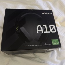 Logitech Astro A10 Wired Gaming Headset used , boxed