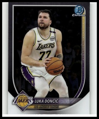 2025-26 Bowman #BCV-123 Luka Dončić Chrome