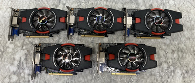 LOT 5 ASUS NVIDIA GeForce GT 640 (GT640-2GD3) 2GB DDR3