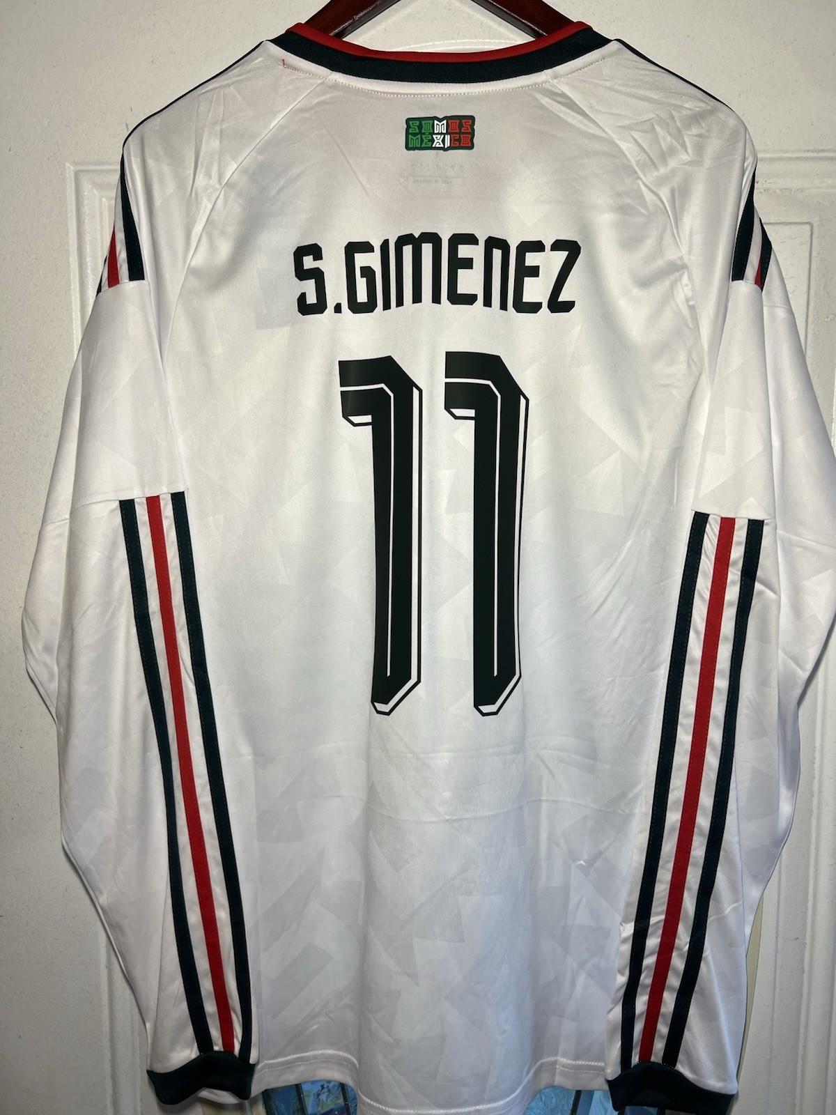 26/27 Mexico Jersey Away Long Sleeve Santi Gimenez #11 XL Slim Fit NWOT