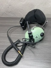 David Clark KC-10 Single Ear Aviation Headset Wired With Added Comfort Package