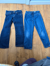 Little Girl Assorted Denim Jeans Bundle Size 6 - 8