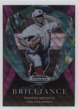2022 Panini Prizm Draft Picks Brilliance Purple Wave Parker Messick #BR-PM 1b9