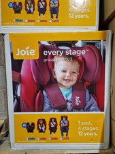 Joie Stage Group 0+/1/2/3 Car Seat, Dark Pewter 0mths -12 Years £210