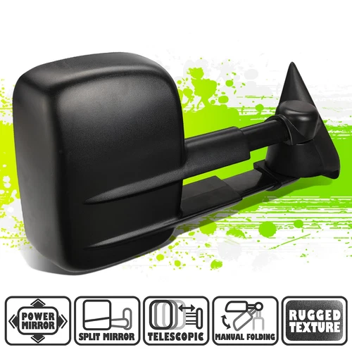 Powered Side Rear View Towing Mirror Right for Chevy GMC C/K 1500-3500 88-02