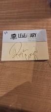 2009-10 The Cup Legendary Cuts Roger Crozier 1/1 Cut Autograph – Buffalo Sabres