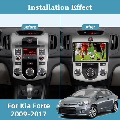4+64G For KIA Forte 2010-2013 Car Stereo Radio Auto GPS Navi Carplay Screen