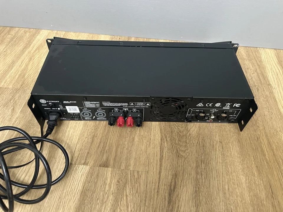 Crown Audio XLS 1502 Stereo 525W Class D DriveCore Power Amplifier Amp XLS1502 - Image 2 of 3