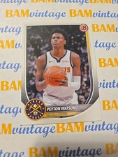 2025-26 Bowman Peyton Watson 🔥 Denver Nuggets 2026 NBA Playoffs topps