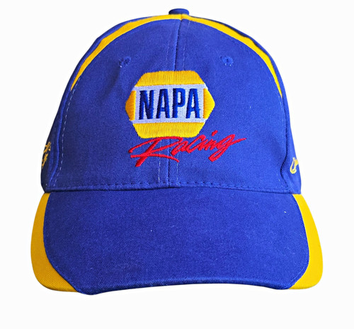 NAPA Racing Auto Racing Blue & Yellow Adjustable Baseball Cap Hat