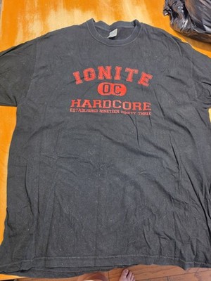 Ignite Hardcore Shirt Size Xl VINTAGE 90S RARE
