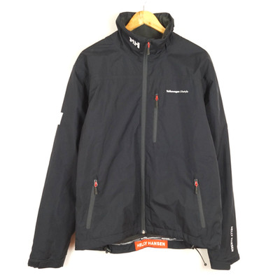 HELLY HANSEN Segel Herren Jacke Gr. L Full Zip Windbreaker Polyester schwarz