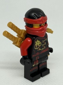 Lego Ninjago Kai Skybound Minifigure With Gold Scabbard Used From Set 70605.
