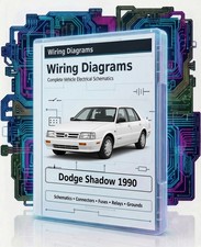 1990 Dodge Shadow Color Electrical Wiring Diagrams Schematics Pdf On Usb