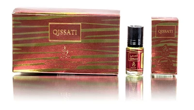 12 x 3ml Qissati Parfümöl von AYAT-my Perfumes -Roll On 12 X 3 ml