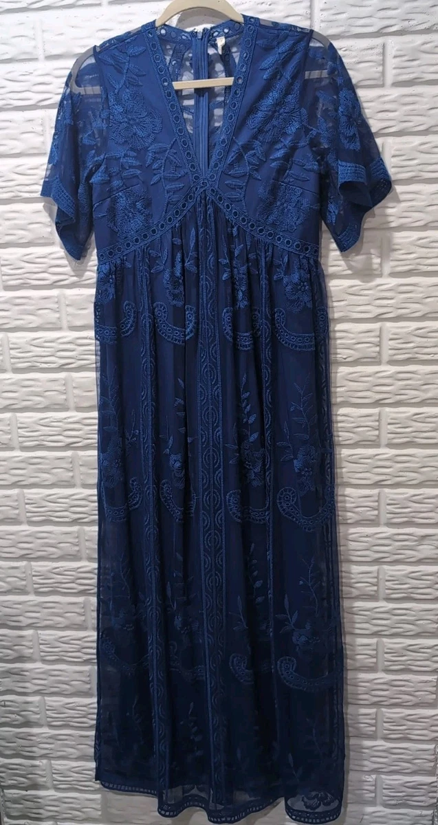 Lace Maternity Blue Dresses for Women for sale | eBay