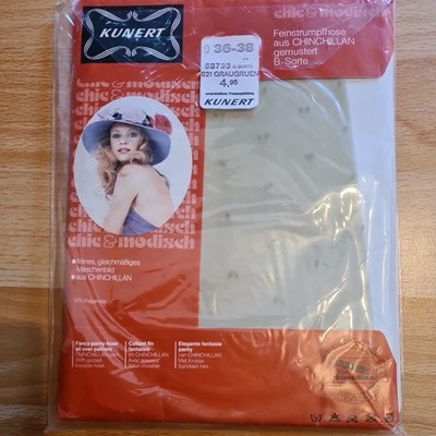 Vintage Nylonstrumpfhose KUNERT chic&modisch, Größe 0 - 36-38