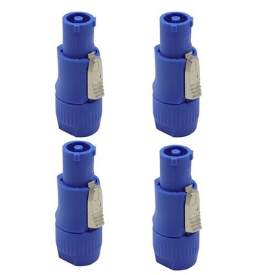 4PC NAC3FCA PowerCon Cable Connector Power in adapter Replacement for Neutrik