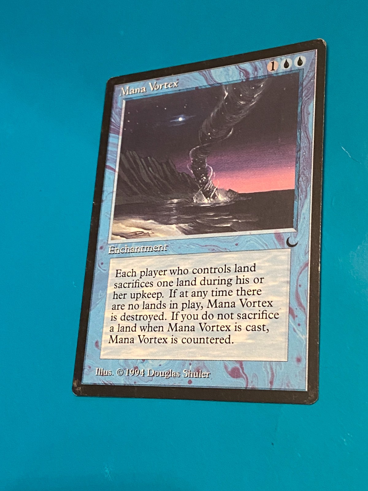 THE DARK MTG MANA VORTEX RARE MAGIC THE GATHERING EXCELLENT CONDITION