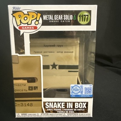 Funko Pop! Vinyl: Metal Gear Solid - Snake in Box #1177 (Games)
