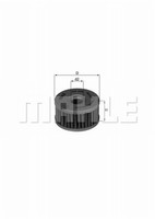 Suzuki VL 250 Intruder, Bj. 00-07 (A5) ÖLfilter Mahle