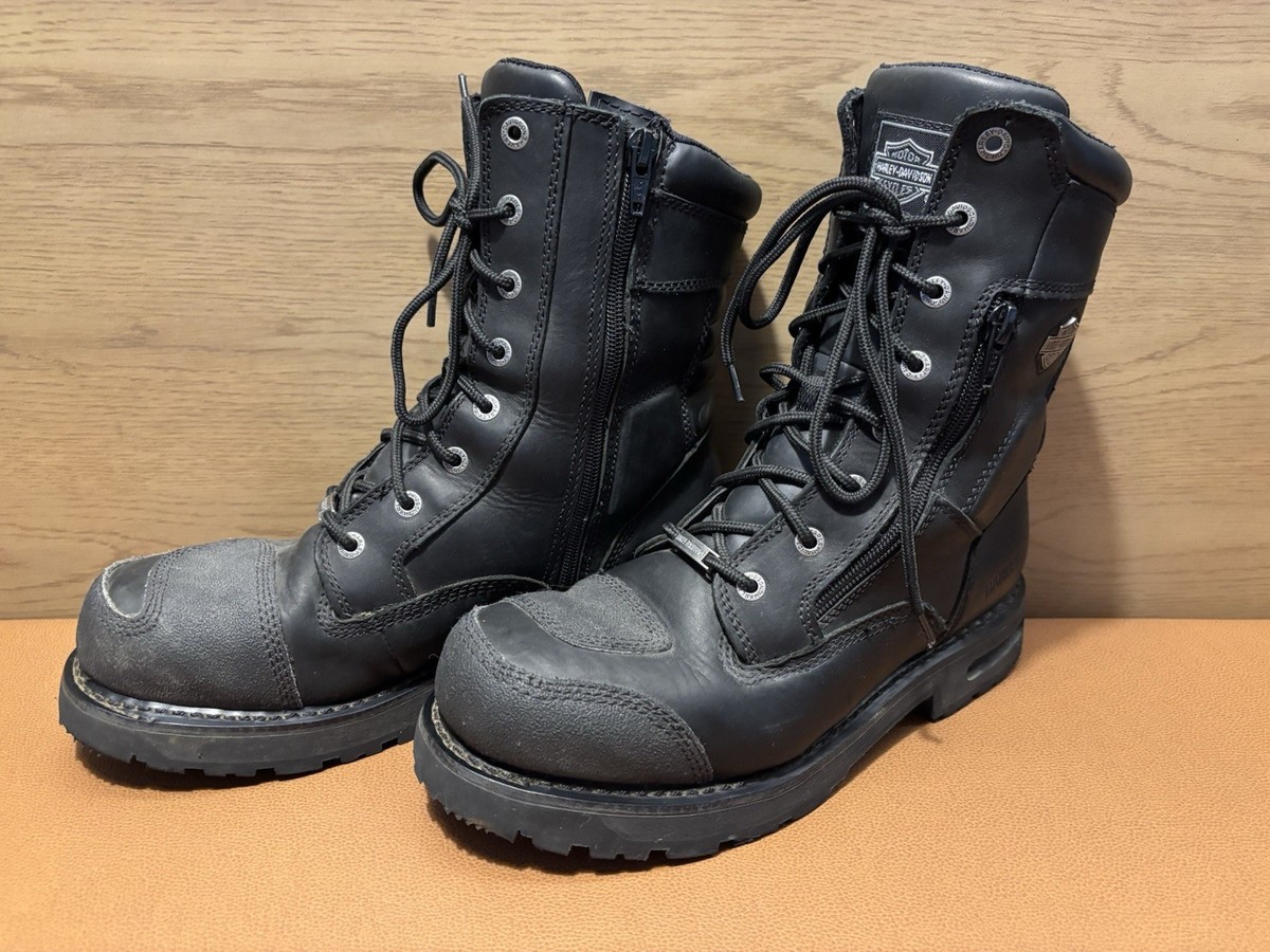 Harley Davidson ミリタリーブーツ ブラック Harley-Davidson® Men's Boxbury 7-Inch Black Composite Toe