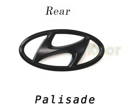 Genuine 86305S8CB0 OEM Black Rear Emblem Night Edition ~ Hyundai Palisade 22~25 
