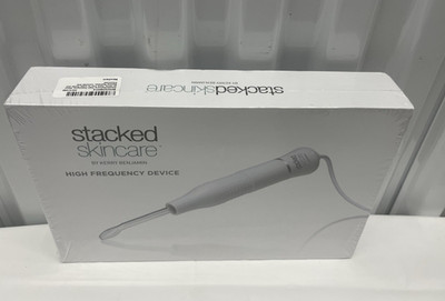 Stacked Skincare High Frequency Customizable Wand Acne Device - factory Sealed!
