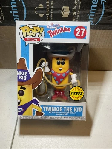 Funko Pop Hostess Twinkie The Kid 27 Ad Icons Limited Chase Edition Vinyl Figure