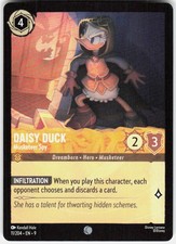 Daisy Duck Musketeer Spy 11/204 Fabled Disney Lorcana