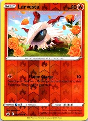 Larvesta 023/198 Chilling Reign Reverse Holo Common