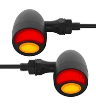 Fatecim LED Turn Signal/Running Lights-Black