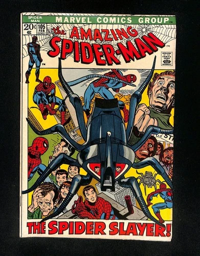 Amazing Spider-Man #105 FN 6.0 Spider Slayer! 1972 Marvel 1972
