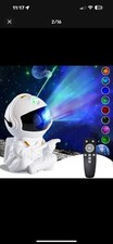 Astronaut Star Projector Galaxy Night Light 360 Adjustable and 8 Modes Remote