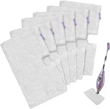 6 Pack Steam Mop Pads for Shark S3500 S3601 S3550 Series, Reusable Microfiber