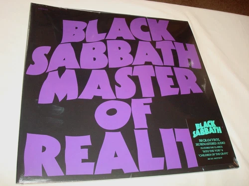 Master of Reality by Black Sabbath (180 GRAM REMASTER, 2016) NEW SEALED VINYL LP