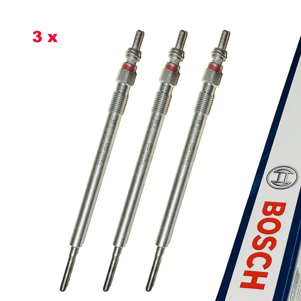3X (3 StüCk) Bosch GlüHkerze GlüHstift Duraterm GLP194 FüR Audi A3 A4 A6 VW Golf-image