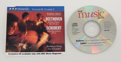Beethoven String Trio of London - Beethoven & Schubert - Volume III Number 9 CD