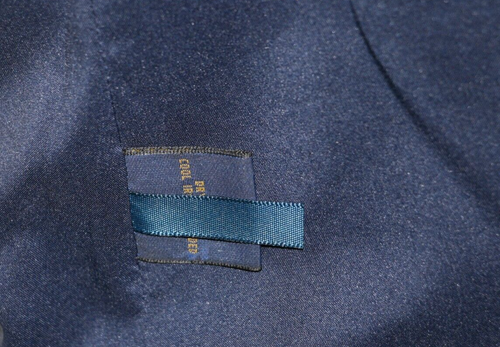 VNTG Polo Ralph Lauren Navy Embroidered MCMLX VII RLPC Blazer Jacket RARE Sz 10 - Picture 14 of 17