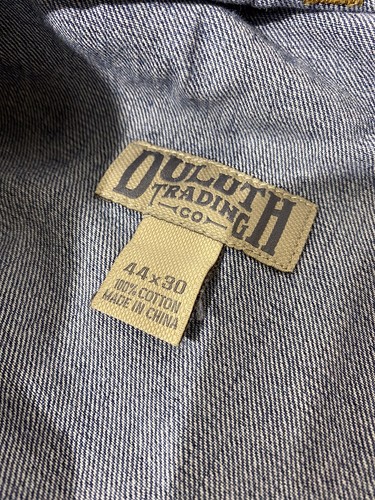 Duluth Trading Co Relaxed Fit Jeans Mens 44x30 34211 Denim - Picture 4 of 7
