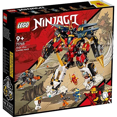 LEGO Ninjago The Robot Ultra Combo Ninja 71765 Aircraft Tank Car 7