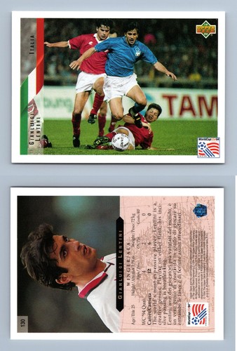 Gianluigi Lentini #130 World Cup USA '94 Contenders Upper Deck Trading Card
