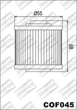 COF045 Filtro Olio CHAMPION Yamaha	XV535 DX Virago	535	1998 1999 2000 2001 2002