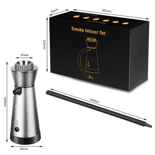 Handheld Portable Smoking Gun Smoking Injector Barbecue Cocktail Smoked Fish - Picture 37 of 38