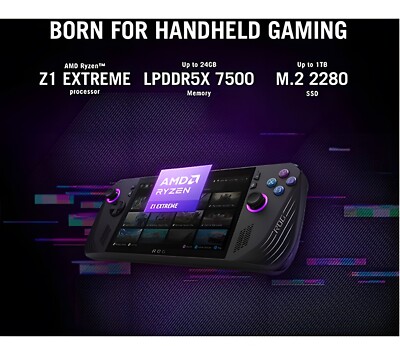 ASUS ROG Ally X Handheld Gaming Console 7